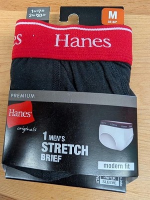 Men's  underwear Hanes men's stretch brief MNWT