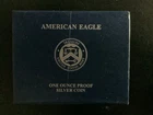 2011 W 1oz US American Silver Eagle $1 Dollar Some Toning 👉Original Box /COA