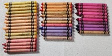 38 - Crayola Crayons - Retired Dandelion, Macaroni And Cheese, Red Violet, etc.
