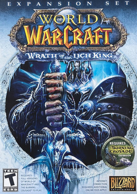 World of Warcraft Wrath of the Lich King  Expansion Set PC, DVD ROM