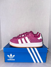 Adidas Campus 00s EL C Kids Size 2 Pink White Sneakers New w/ Box Girls Shoes