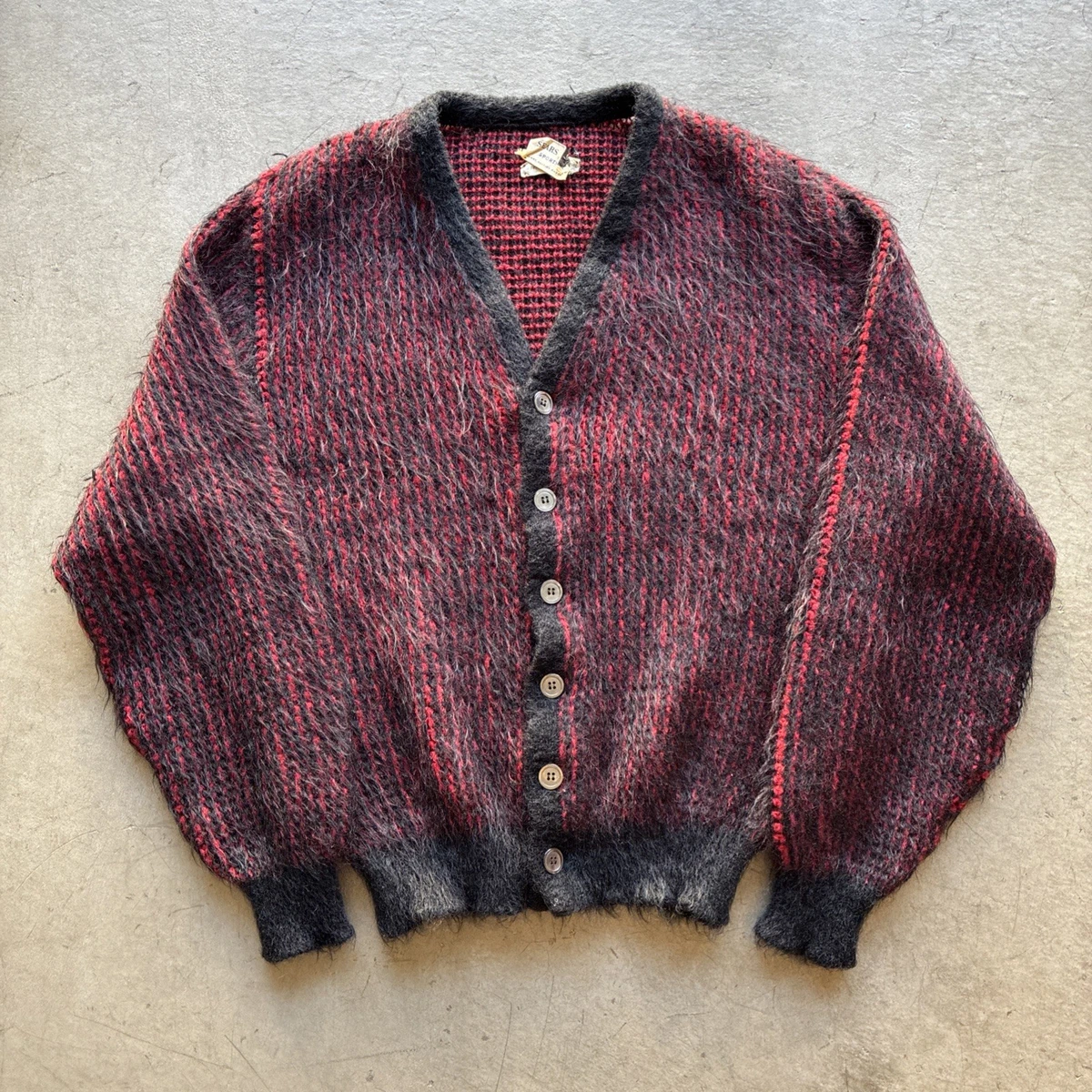 Vintage Mohair Cardigan In Men's Sweaters for sale | eBay