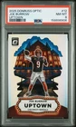 2025 PANINI DONRUSS OPTIC UPTOWN #12 JOE BURROW PSA 8
