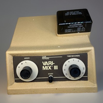 Dentsply Caulk VARI-MIX III Amalgamator Dental Lab Mixer   Tested, Works