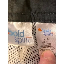 Bold Spirit L/G Black Nylon Jogger Track Pants Activewear Lightweight