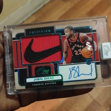 Jamal Shead 2024-25 Panini One And One 1/1 RPA Patch Auto RC Precision Platinum