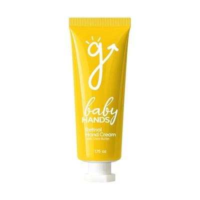 Baby Hands Retinol Hand Cream With Shea Butter 1.75 Oz Yellow