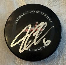 Jakob Chychrun Autographed Signed Official Game Puck Washington Capitals JSA COA