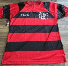 NWOT Garcis Flamengo Brasil Futbol Soccer Retro Inspired Jersey Mens Size XL 