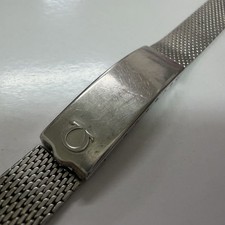 Genuine OMEGA Stainless Steel Mesh Bracelet 6003 Lug 10mm Ladies 15cm Watch Band