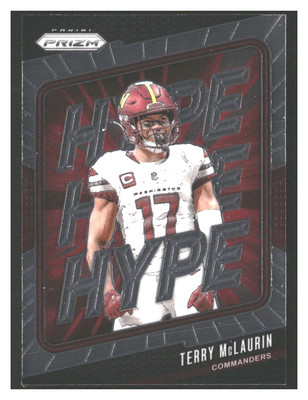 Terry McLaurin 2024 Panini Prizm #12 Hype Washington Commanders