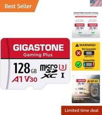 128GB Micro SD Card, Gaming Plus, MicroSDXC Memory Card for Nintendo-Switch...