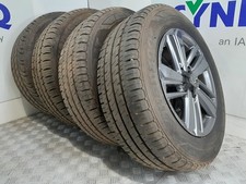 Set 2024 Genuine 16 Inch PEUGEOT EXPERT DISPATCH Alloy Wheels & 215/65/16 Tyres