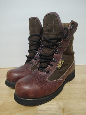 Rocky Gore-TEX Work Boots Womens 6.5 Brown Leather Insulated Waterproof Mid 4049