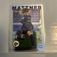 Sarah Mattner 2024-25 Topps Chrome UCL Womens Soccer RC #95 SKN St Polten