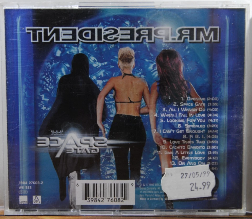 CD - Wea Records - Space Gate - Mr. President - Zustand Near Mint (945) - Bild 2 von 4