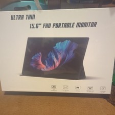 AYY Portable Monitor for Laptop 15 Inch, FHD 1080P USB-C HDMI Travel Monitor