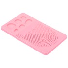Paper Strips Quilling Board with Pins Box Knitting Plate Grid Guide Tools, Pink