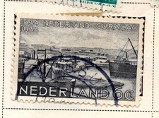 Netherlands antilles 1934, jubilee curacao 1634-1934, 6 cents
