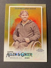 Aaron Fotheringham 2020 Topps Allen & Ginter Chrome Gold Refractor 11/50 Wheelz