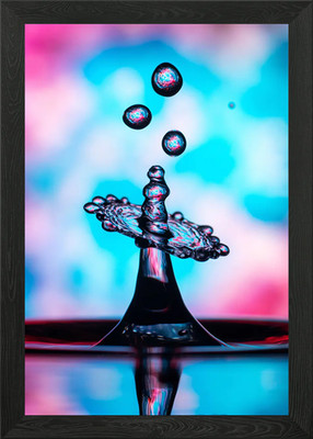 Dumbbell Nebula Drop Framed Wall Art Poster Canvas Print Picture