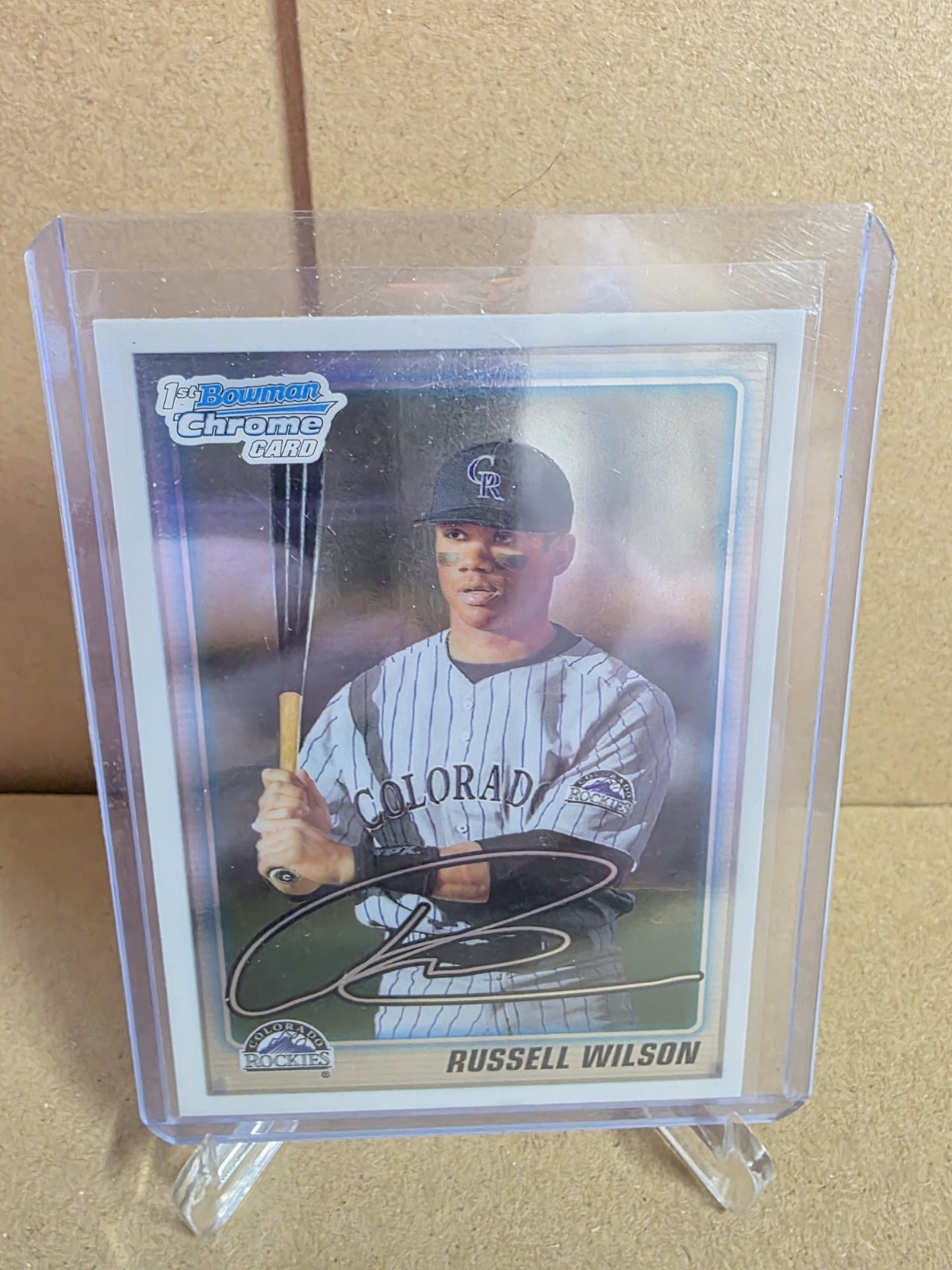 2010 Bowman Draft Picks & Prospects - Chrome Draft Picks Russell Wilson #BDPP47