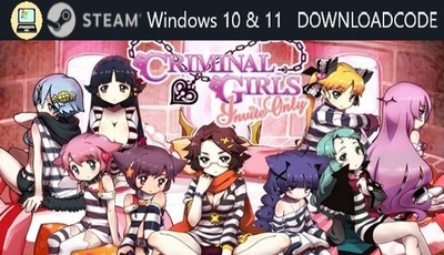 NEU PC Computer Spiel Criminal Girls Invite Only für Windows 10 11 STEAM Gamekey