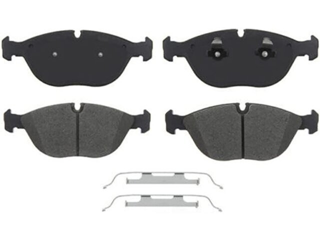 Front Detroit Axle Brake Pad Set fits Bentley Arnage 2000-2005 86VMNT