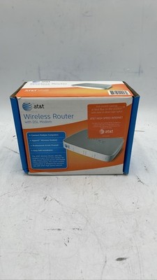 AT&T DSL Modem & Wireless Router Combo HyperG Enabled Home Internet Gateway