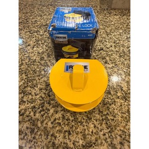 Reese Towpower 421033 Lunette Eye Lock for 2.5 and 3 Inch Pintle Hitches Yellow