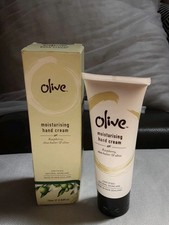 Olive moisturising hand cream raspberry shea butter olive oil 2.54 oz.