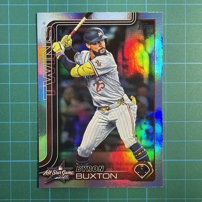 2025 Topps Update #ASG-24 Byron Buxton All-Star Game Rainbow Foil Twins NM
