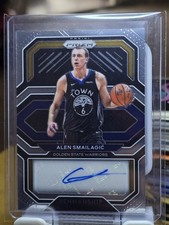 2020-21 Panini Prizm ALEN SMAILAGIC Penmanship Auto Golden State Warriors PE-ALE