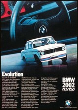 BMW 02-Reihe, 2002 Turbo,  originale Werbung aus 1973