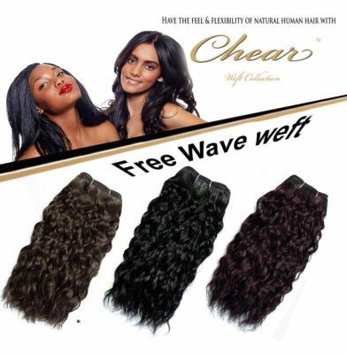 Chear - Echthaar Mischung Weave Weft Haarverlängerungen - viele Farben, Stile & Längen