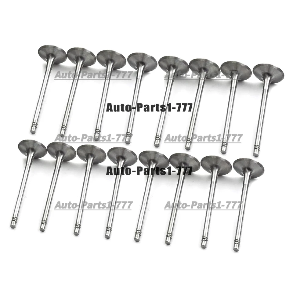 Juego de 32 válvulas de escape de admisión entrada salida para VW AUDI A6 A8 Q7 4,2 L V8 BAR BVJ Foto 3 de 4