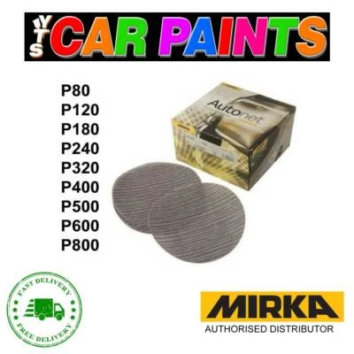 Mirka Autonet / Abranet 150mm x 50 DA Discs