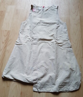 MINISTARS CONCEPT BEIGE GIRLS ASYMMETRIC DRESS 104 SLEEVELESS