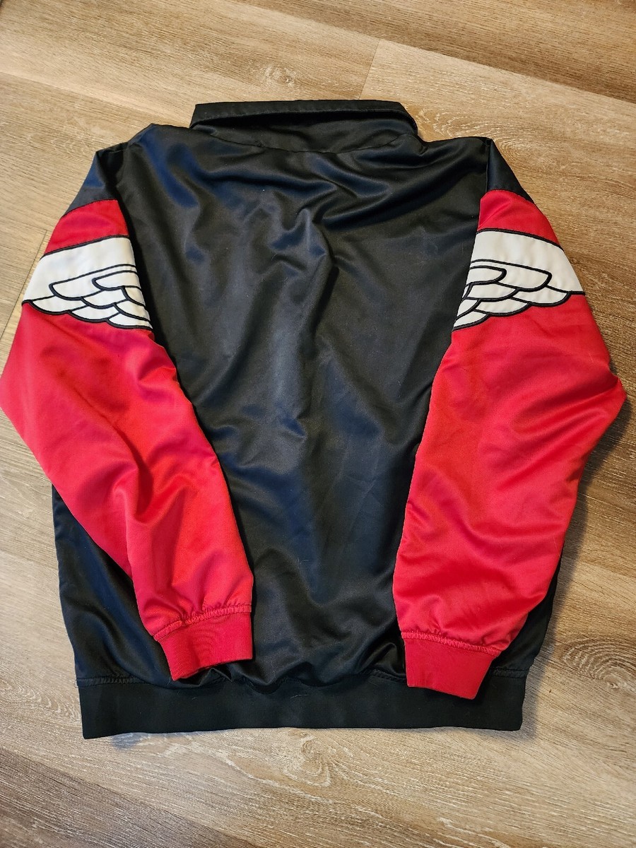 Nike Air Jordan Classic Wings Quarter Zip Jacket Mens Black/Red