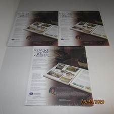 NEW Lot 3 Creative Memories 12 x 12 Clear Polypropylene Page Protectors 1999 45