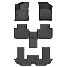Floor Mats Liner Carpets For 2018-2024 Volkswagen Atlas Bucket Seats All Weather