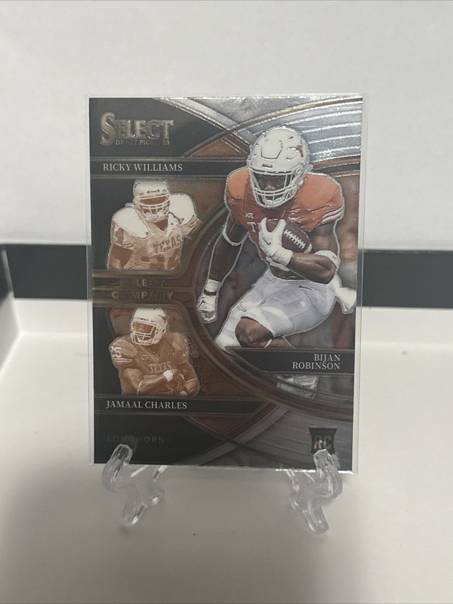 Ricky Williams, Bijan Robinson, Jamaal Charles Texas Longhorns RC