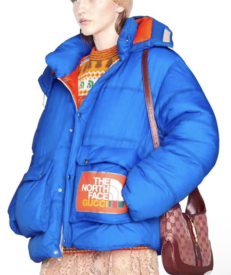 ジャケット・アウター GUCCI x THE NORTH FACE Padded jacket S The North Face x Gucci Padded Jacket (XS) Brand New With
