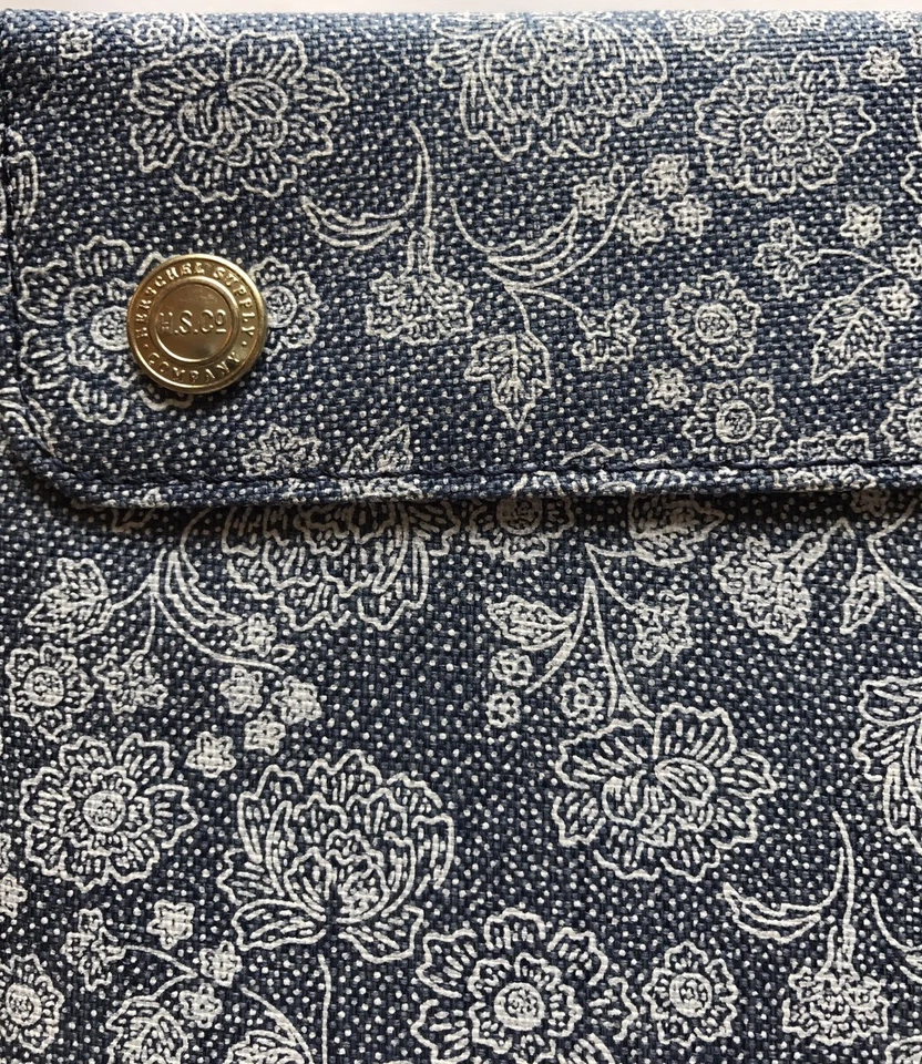 Nueva bolsa manga Spokane Herschel Supply Co para iPad mini azul marino estampado floral Foto 3 de 4
