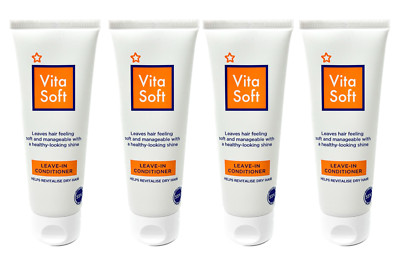 4 x Vita Soft Leave in Haarspülung Best Frizz Control Glanz wie Vitapointe