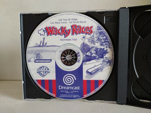 Les fous du Volant SEGA DREAMCAST - Repro Boitier et disque (Wacky Races) - Photo 4/4