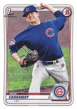 2020 Bowman Draft Paper Prospects #BD-25 Burl Carraway 1st Chicago Cubs