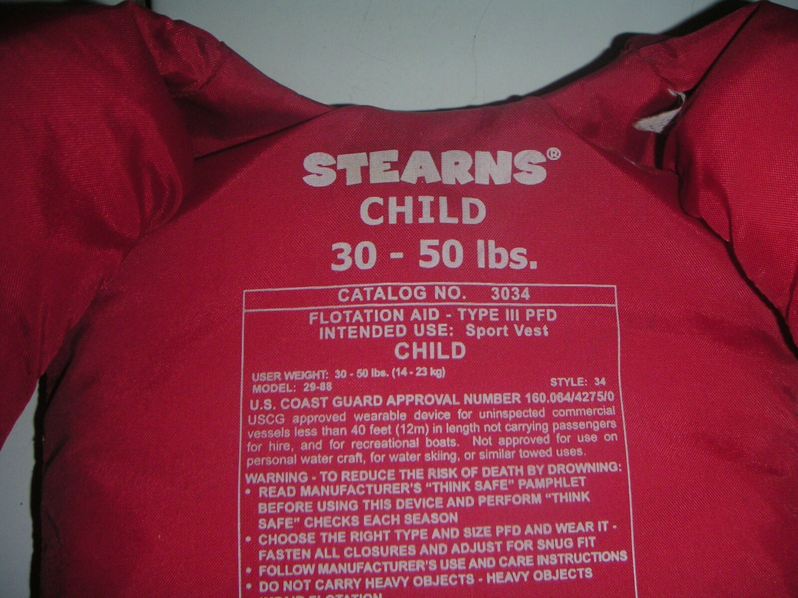CHILDS LIFE VEST eBay