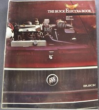 1984-1985 Buick Electra Brochure Park Avenue Coupe Sedan T-type Nice Original 85