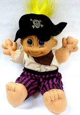 Russ Berrie 12" 2314 Sinbad Pirate Troll Dressed doll 1990s Era-Used
